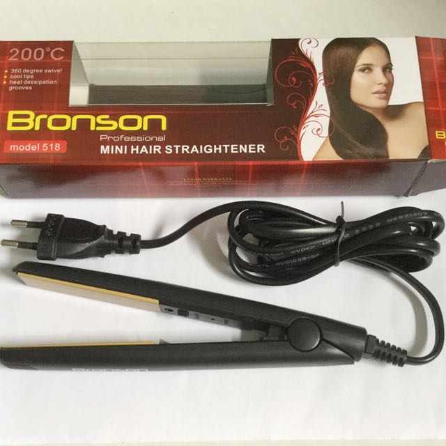 Bronson Mini Hair Straightener, Beauty & Personal Care, Hair on Carousell