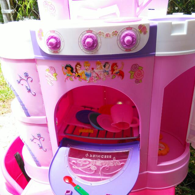 Disney princess play kitchen hotsell