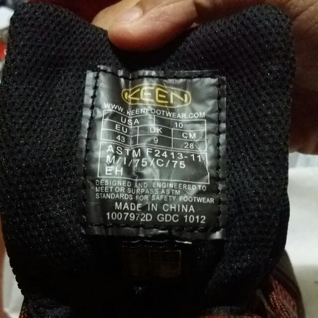 Keen Safety Shoe With Steel Toe, Men's Fashion, Footwear, Casual shoes