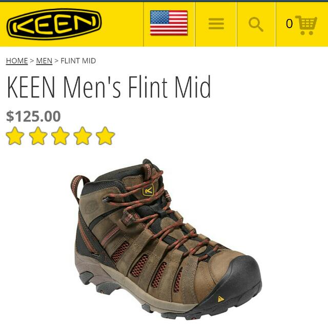 Keen Safety Shoe With Steel Toe, Men's Fashion, Footwear, Casual shoes
