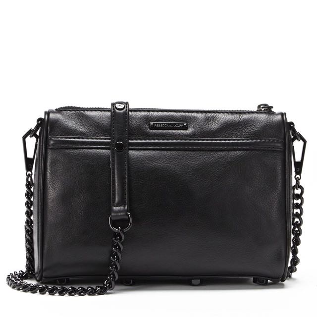 Rebecca Minkoff Mini MAC Black Hardware Luxury on Carousell