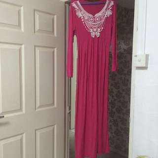 Long Sleeve Maxi Dress