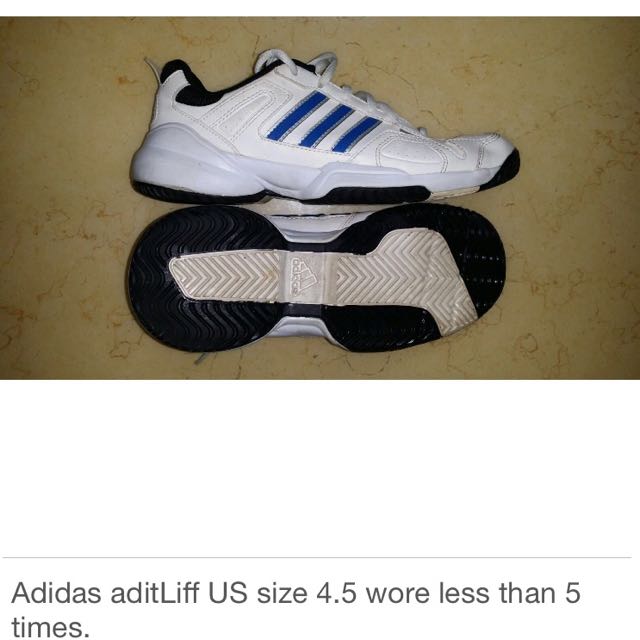 Adidas shoes size 4.5 clearance