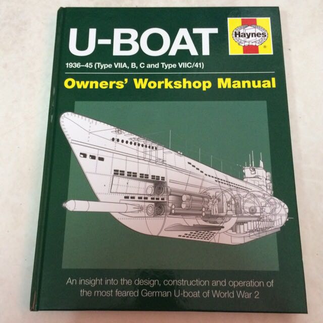 Haynes U-Boat Owners' Workshop Manual, Hobbies & Toys, Stationery 