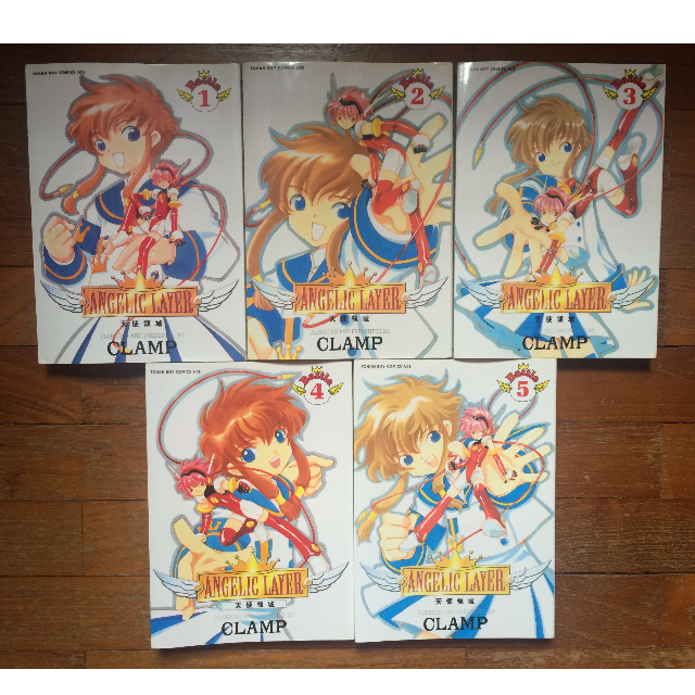 Wallpaper Kidou Tenshi Angelic Layer Chinese Manga Vol 1 To 5 Complete For Free