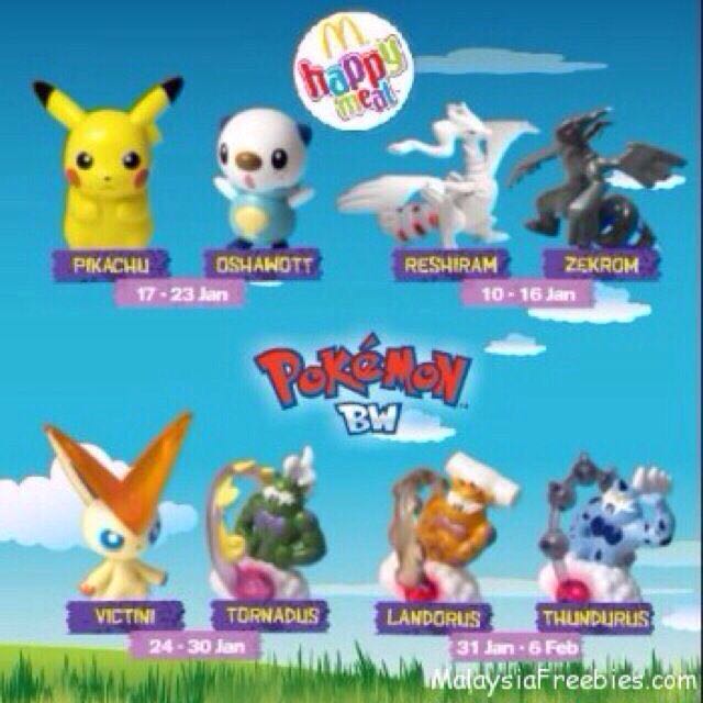 mcdonald happy meal toys pokemon
