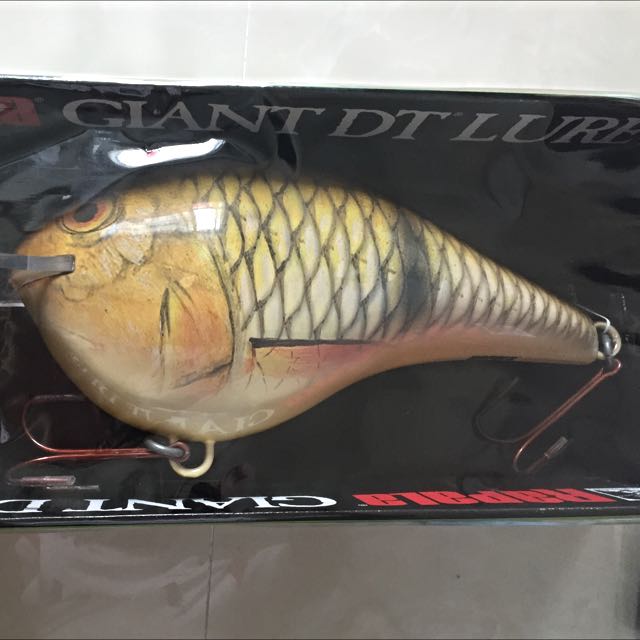 Rapala GIANT Lure Collector's Item (wall Display Set), Everything Else on  Carousell