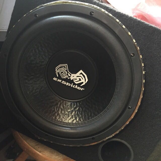 exspider woofer
