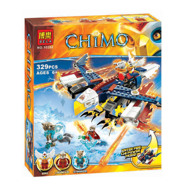 2015 BELA CHIMA Eris Fire Eagle Flyer 10292 LEGO Compatible