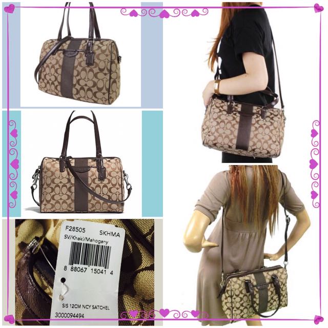 coach nancy satchel