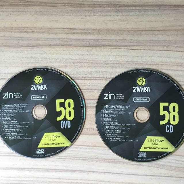 ZUMBA CD DVD 思い込み