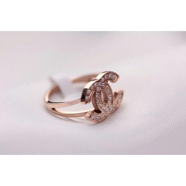 Chanel inspired ring store