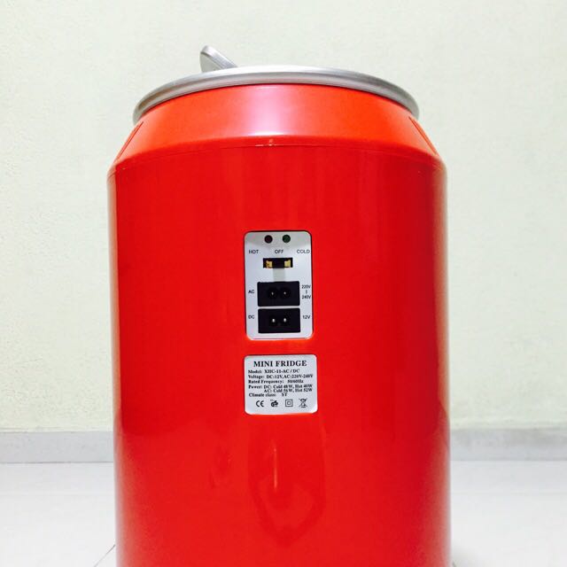 shaped mini fridge