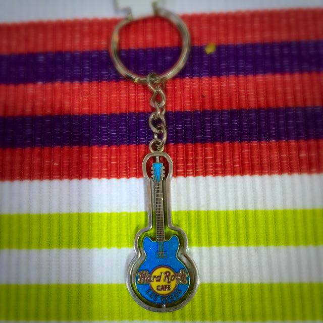 Las Vegas Hard Rock Keychain, Hobbies & Toys, Collectibles