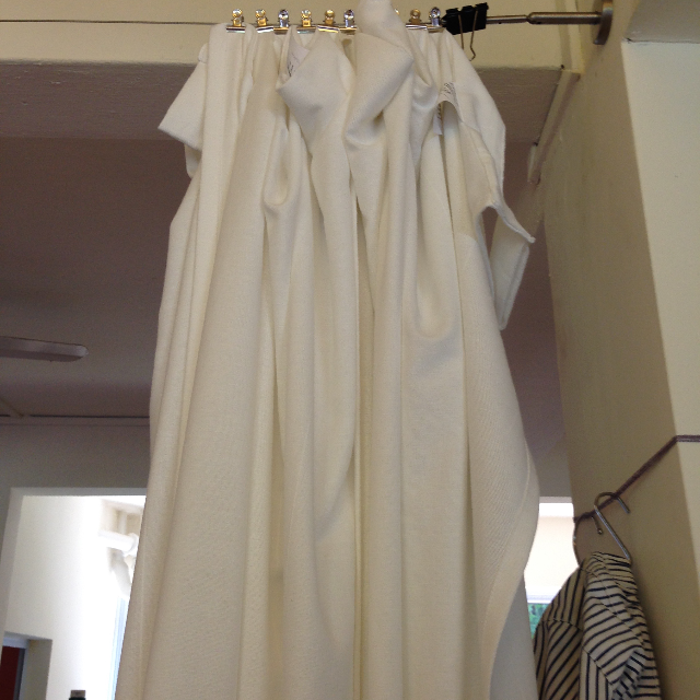 White Curtains Ikea Lenda Furniture On Carousell