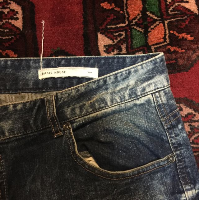 Basic House Jeans (Korea), Men's Fashion, Bottoms, Jeans on Carousell