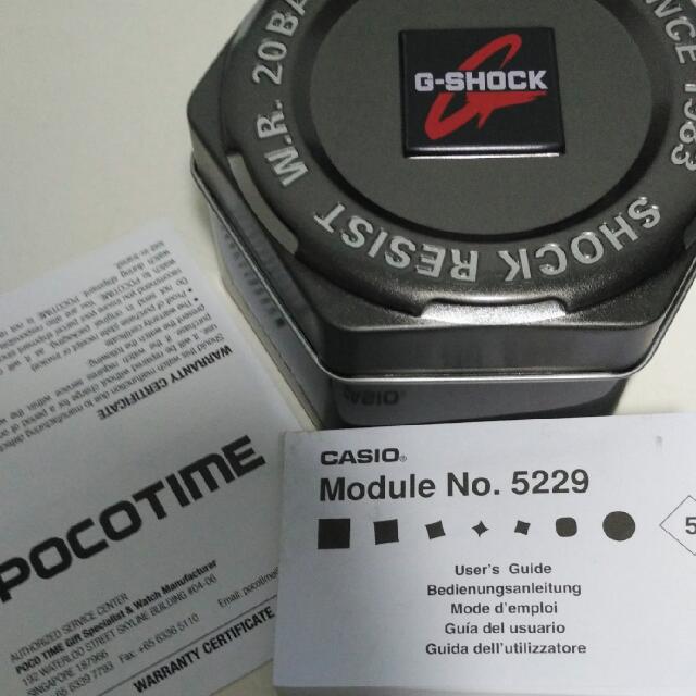 Casio G Shock Analog Digital Watch GA 120BB 1A MATTE Limited Edition