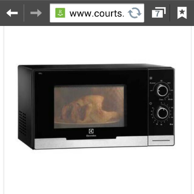 Electrolux iMPRESSO Microwave Oven, Furniture & Home Living, Bathroom
