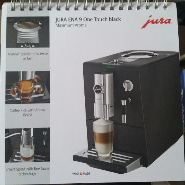 Jura E9 One Touch Coffee Machine, TV & Home Appliances, Kitchen