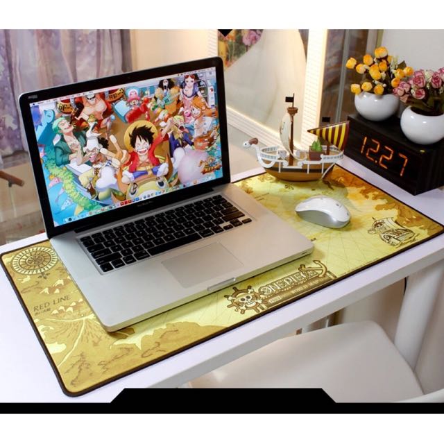One Piece Grand Line Map Large Mouse Mat Hobbies Toys Toys Games On Carousell