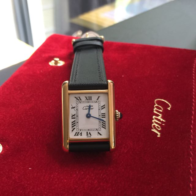 Vintage Must de Cartier Tank, Luxury on 