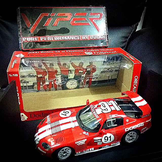 1 18 2000 Rolex 24 At Daytona Overall Winner Dodge Viper Gts R Car