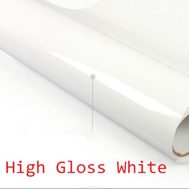 Bn High Quality Glossy White Wallpaper For Wardrobes Closets