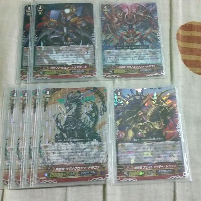 RESERVED)Cardfight Vanguard: Gear Chronicle Legion Stride Deck, Hobbies   Toys, Toys  Games on Carousell