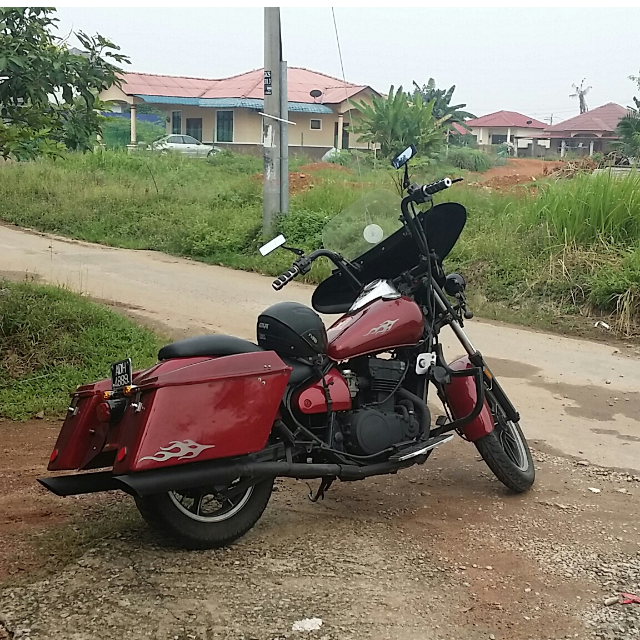 Kawasaki Vulcan 500 Bagger Style Custom Motorbikes on Carousell
