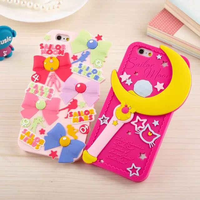 3d Sailor Moon Iphone 6 6 Case Silicon Soft Women S Fashion On