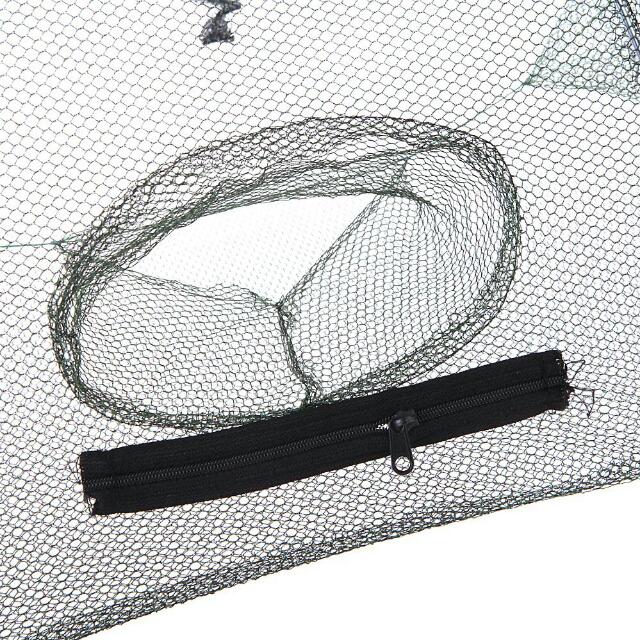 21 Hole Automatic Fishing Net With Nylon Cage For Shrimp, Crab