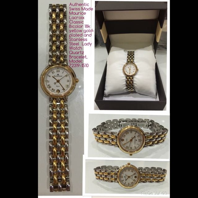 Maurice best sale lacroix 18k