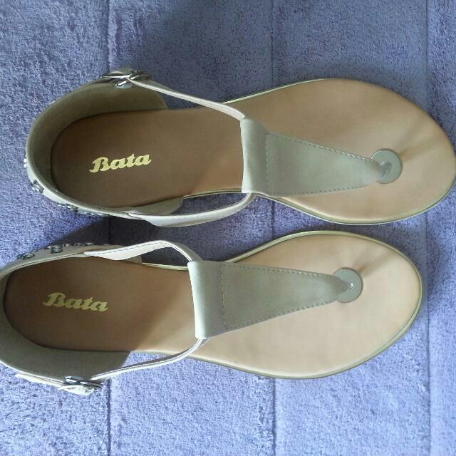 bata flat sandals