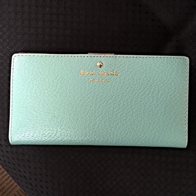 tiffany blue kate spade wallet