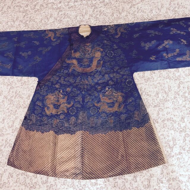 Antique 19th Century Qing Dynasty Imperial Court Robe, Hobbies & Toys ...