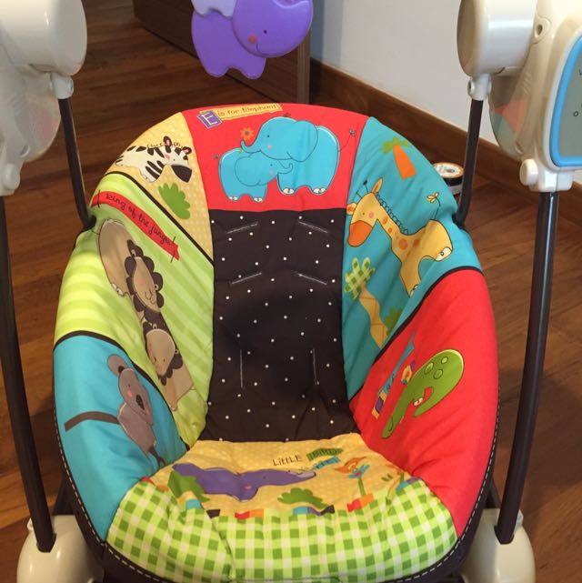 Fisher price luv u zoo swing price outlet