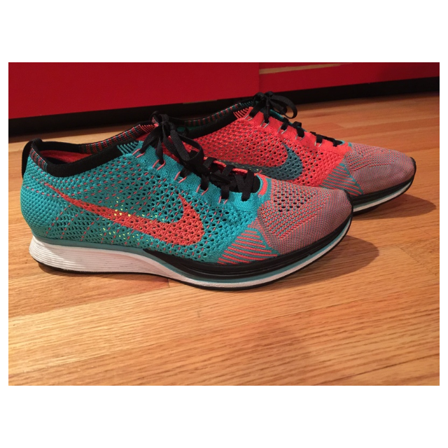 nike flyknit racer hyper jade