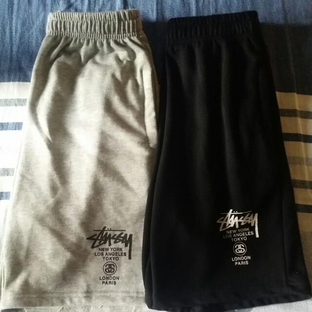 Stussy Sweat Shorts Men S Fashion On Carousell