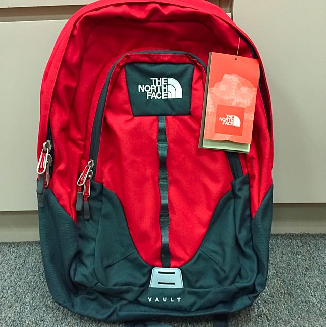North face 2025 backpack red
