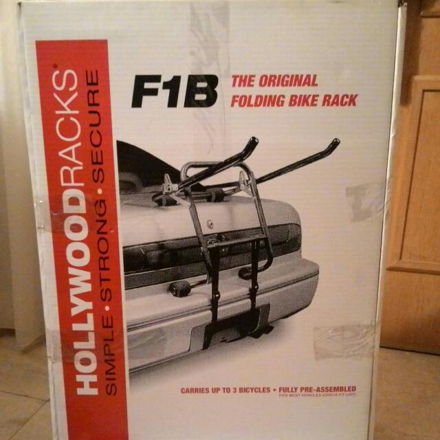 Hollywood racks the original f1b trunk rack new arrivals