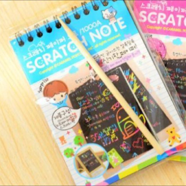 (Instock)Scratch note (Category: Stationery & School Supplies) located in Singapore. Submitted by lzy99 (Listing ID 27311355, Image 2). Description: .