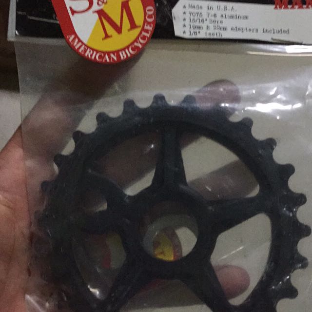 27t bmx sprocket clearance