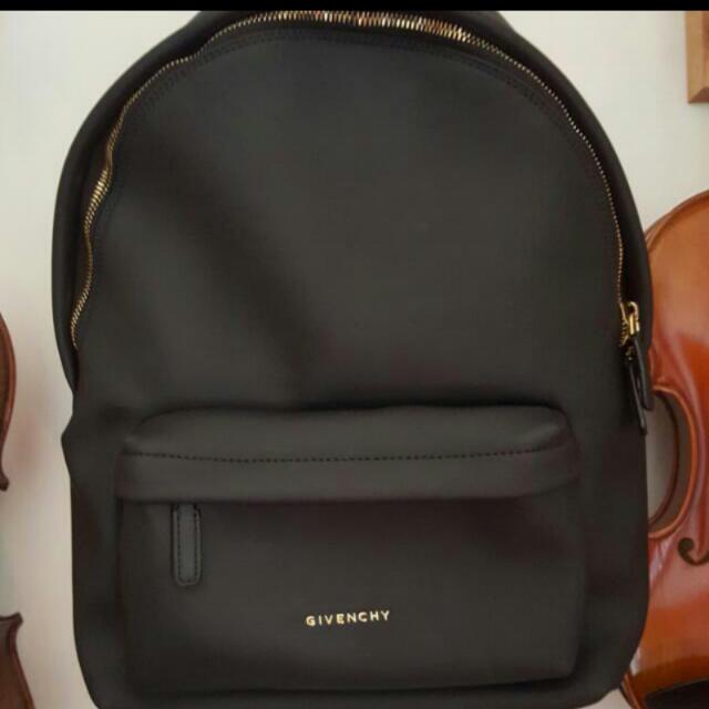 GIVENCHY Rubber Effect Backpack With Star Studs