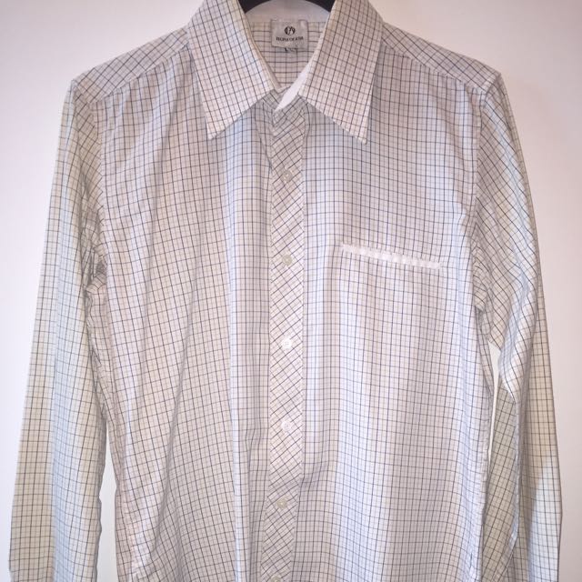 PeopleOfAsia Slim Cut Dress Shirt, Men's Fashion, Tops & Sets, Formal Shirts on Carousell