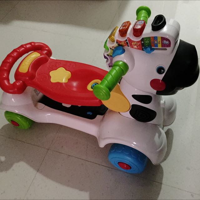 Vtech 3-in-1 Zebra Scooter, Babies & Kids, Infant Playtime on Carousell