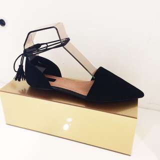 Topshop KAISER Ankle Tie Shoes