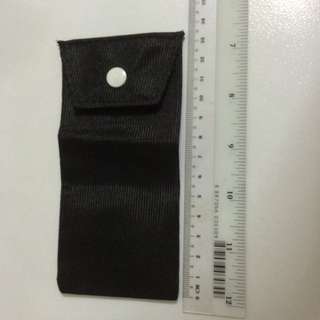 Small Buttoned Flat Pouch