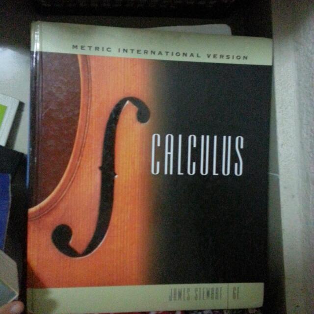 Calculus Textbook James Stewart Books Stationery Textbooks On