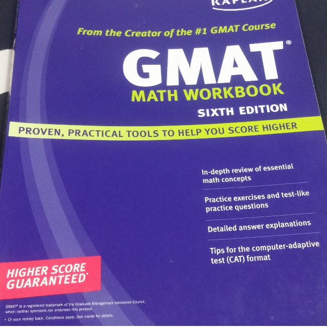 (Kaplan　Carousell　Hobbies　Textbooks　Toys,　GMAT　Prep),　Edition,　6th　Math　Test　on　Kaplan　Magazines,　Workbook　Books