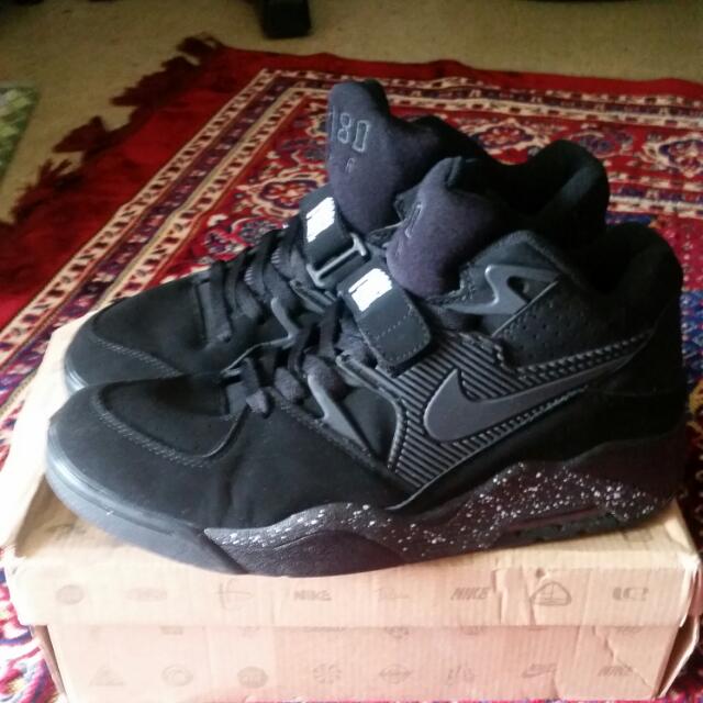 Nike air force 180 black white on sale